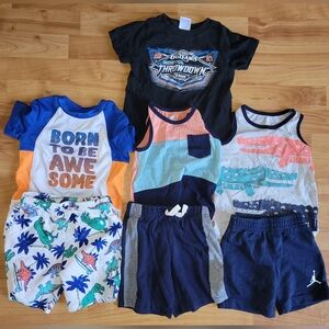 Sporty Kids Summer Bundle 2T And 3T, 7 Pieces